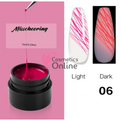 Gel UV Soak Off Misscheering color Spider Luminous de 7ml Cod 06 Pink